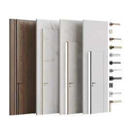 Planum PRO concealed doors with frame fittings